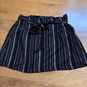NWT American Eagle Striped Mini Skirt